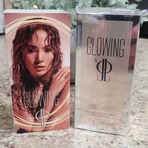 RARE BNIB Jennifer Lopez Glowing Eau de Parfum EDP Spray 1.7 oz JLO Perfume 50ml